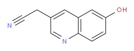 2-(6-hydroxyquinolin-3-yl)acetonitrile
