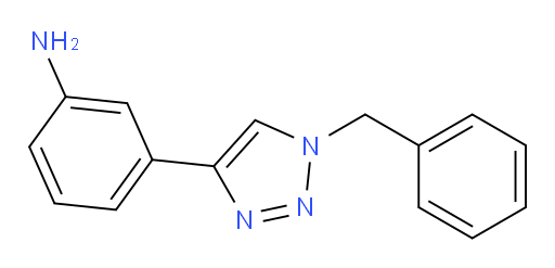 3-(1-benzyl-1H-1,2,3-triazol-4-yl)aniline