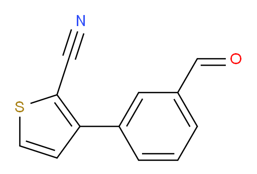 3-(3-formylphenyl)thiophene-2-carbonitrile