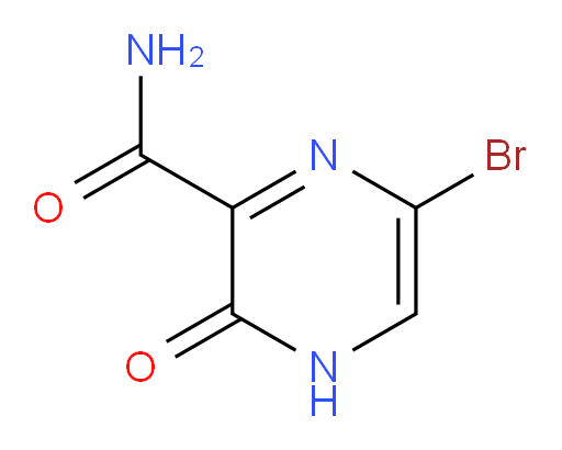 6-bromo-3-oxo-3,4-dihydropyrazine-2-carboxamide