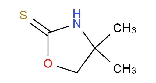 TIMTEC-BB SBB004220;4,4-dimethyloxazoline-2-thiol;4-diMethyloxazolidine-2-thione;4,4-dimethyl-2-oxazolidinethion;4,4-dimethyl-oxazolidine-2-thion;4,4-DIMETHYLOXAZOLIDINE-2-THIONE;4,4-DiMethyl-oxazolidin-2-thione;2-Oxazolidinethione, 4,4-diMethyl-;4,4-DIMETHYL-1,3-OXAZOLANE-2-THIONE;4,4-Dimethyl-2-thioxo-1,3-oxazolidine