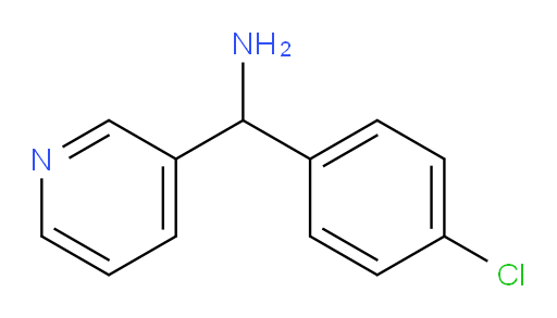3-PyridineMethanaMine, a-(4-chlorophenyl)-;1-(4-Chlorophenyl)-1-(3-pyridinyl)methylamine;1-(4-chlorophenyl)-1-(3-pyridinyl)methanamine(SALTDATA: FREE);C-(4-CHLORO-PHENYL)-C-PYRIDIN-3-YL-METHYLAMINE DIHYDROCHLORIDE