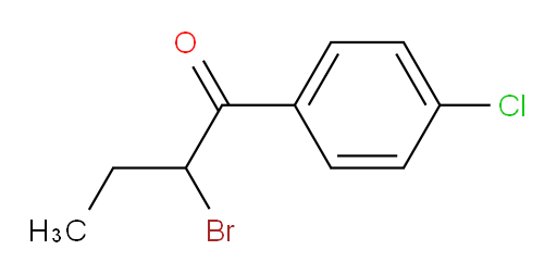 2-bromo-4-chlorobutyrophenone;2-bromo-1-(4-chlorophenyl)butan-1-one;1-Butanone,2-broMo-1-(4-chlorophenyl)-