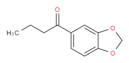 3'-Chlorobutanophenone;1-(1,3-Benzodioxol-5-yl)-;5-Butyryl-1,3-benzodioxole;1,3-BENZODIOXOLE-5-BUTYROYL;3,4-METHYLENEDIOXYPHENYL-BUTONE;3,4-(METHYLENEDIOXY)BUTYROPHENONE;1-(1,3-Benzodioxol-5-yl)-1-butanone;1-(Benzo[d][1,3]dioxol-5-yl)butan-1-one;3'',4''-(METHYLENEDIOXY)BUTYROPHENONE, 98+%;1-(1,3-Benzodioxol-5-yl)-1-butanone~5-Butyryl-1,3-benzodioxole
