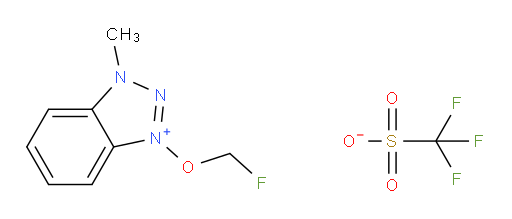 3-(fluoromethoxy)-1-methyl-1H-benzo[d][1,2,3]triazol-3-ium trifluoromethanesulfonate