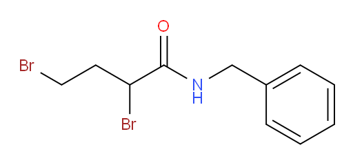 N-benzyl-2,4-dibromobutanamide