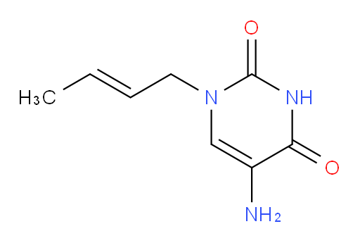 5-amino-1-(but-2-en-1-yl)-1,2,3,4-tetrahydropyrimidine-2,4-dione