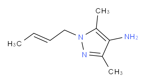 1-(but-2-en-1-yl)-3,5-dimethyl-1H-pyrazol-4-amine