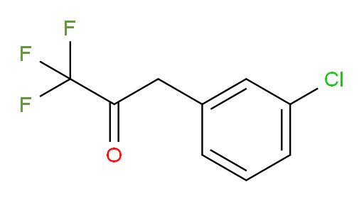 3-(3-chlorophenyl)-1,1,1-trifluoropropan-2-one