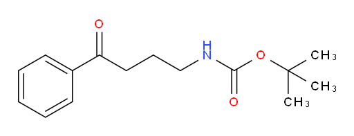 4-(BOC-AMINO)-1-PHENYL-BUTAN-1-ONE;tert-butyl 4-oxo-4-phenylbutylcarbaMate;(4-Oxo-4-phenyl-butyl)-carbamic acid tert-butyl;N-(4-oxo-4-phenylbutyl)carbaMic acid tert-butyl ester;(4-OXO-4-PHENYL-BUTYL)-CARBAMIC ACID TERT-BUTYL ESTER;CarbaMic acid, N-(4-oxo-4-phenylbutyl)-, 1,1-diMethylethyl ester;4-(BOC-AMINO)-1-PHENYL-BUTAN-1-ONE, (4-OXO-4-PHENYL-BUTYL)-CARBAMIC ACID TERT-BUTYL ESTER >98%