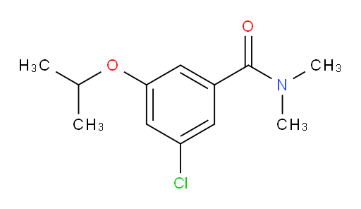 3-chloro-5-isopropoxy-N,N-dimethylbenzamide