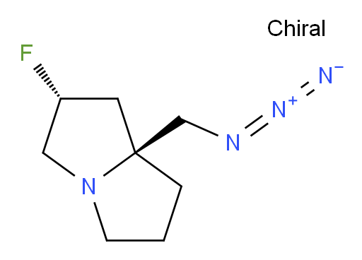 (2R,7aS)-7a-(azidomethyl)-2-fluorohexahydro-1H-pyrrolizine