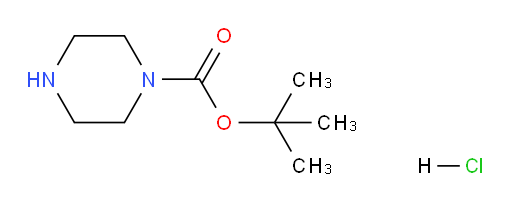 tert-butyl piperazine-1-carboxylate hydrochloride