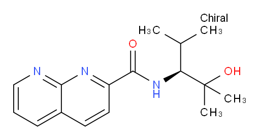 (S)-N-(2-hydroxy-2,4-dimethylpentan-3-yl)-1,8-naphthyridine-2-carboxamide