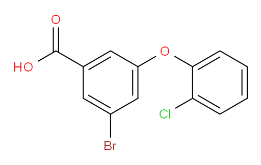 3-bromo-5-(2-chlorophenoxy)benzoic acid
