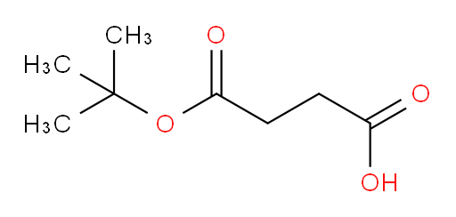MONO-TERT-BUTYL SUCCINATE;Succiniccidono-tert-butylster;MONO-TERT-BUTYL SUCCINATE 97％;mono-tert-Butyl succinate ,97%;4-Tert-butoxy-4-oxobutanoic acid;SUCCINIC ACID MONO-TERT-BUTYL ESTER ;Butanedioic acid, 1-(1,1-diMethylethyl) ester