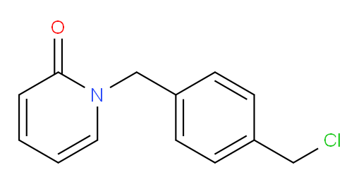 2(1H)-Pyridinone, 1-[[4-(chloromethyl)phenyl]methyl]-