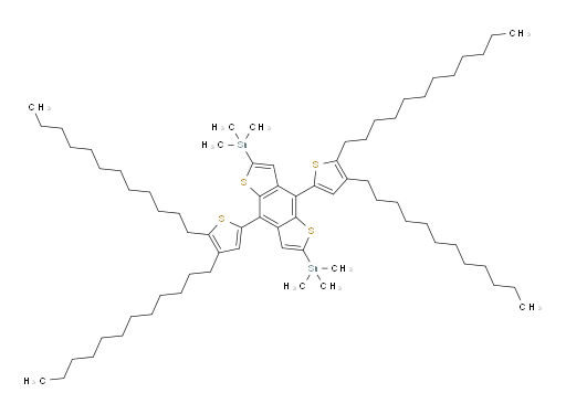 (4,8-bis(4,5-didodecylthiophen-2-yl)benzo[1,2-b:4,5-b']dithiophene-2,6-diyl)bis(trimethylstannane)