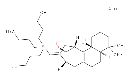 (4aR,8R,11R,11bR,12R,E)-4,4,11b-trimethyl-9-((tributylstannyl)methylene)-2,3,4,4a,5,6,7,8,9,10,11,11b-dodecahydro-1H-8,11-methanocyclohepta[a]naphthalen-12-ol