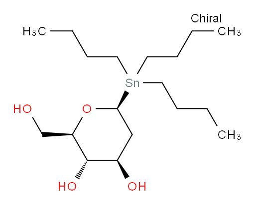 (2R,3S,4R,6S)-2-(hydroxymethyl)-6-(tributylstannyl)tetrahydro-2H-pyran-3,4-diol