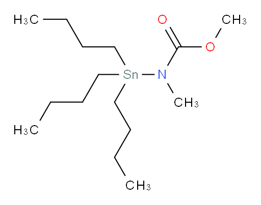 methyl methyl(tributylstannyl)carbamate