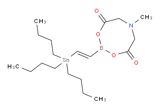 (E)-6-methyl-2-(2-(tributylstannyl)vinyl)-1,3,6,2-dioxazaborocane-4,8-dione