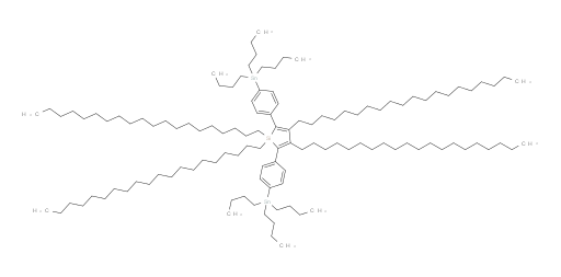 1,1,3,4-tetraicosyl-2,5-bis(4-(tributylstannyl)phenyl)-1H-silole