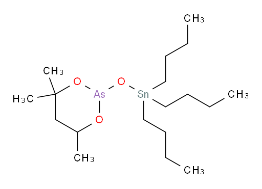 4,4,6-trimethyl-2-((tributylstannyl)oxy)-1,3,2-dioxarsinane