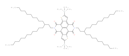 2,8-bis(3-decylpentadecyl)-5,11-bis(trimethylstannyl)thieno[3',2':5,6]benzo[1,2,3,4-lmn]thieno[2,3-f][3,8]phenanthroline-1,3,7,9(2H,8H)-tetraone