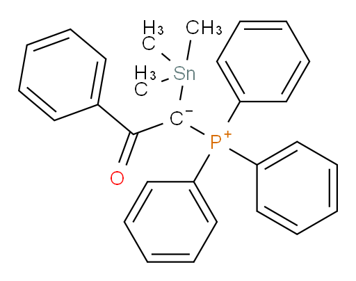 1-苯基-2-(三甲基锡基)-2-(三苯基膦亚基)乙酮