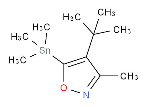 4-(叔丁基)-3-甲基-5-(三甲基锡基)异噁唑