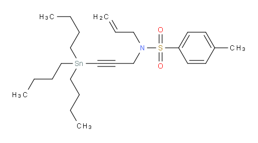 N-烯丙基-4-甲基-N-(3-(三丁基锡基)丙-2-炔-1-基)苯磺酰胺