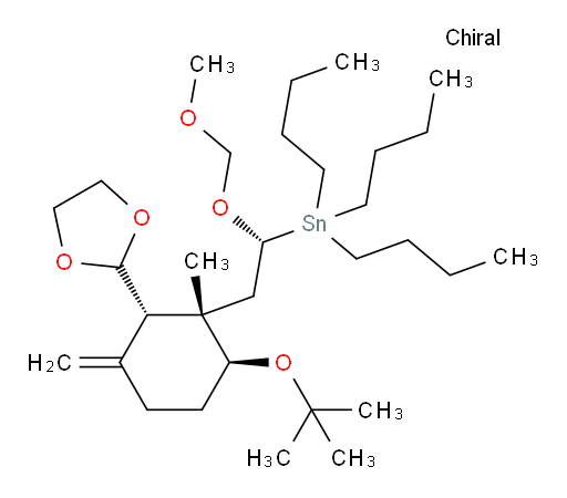 ((R)-2-((1S,2S,6S)-6-(叔-丁氧基)-2-(1,3-二氧杂环戊烷-2-基)-1-甲基-3-亚甲基环己基)-1-(甲氧基甲氧基)乙基)三丁基锡烷