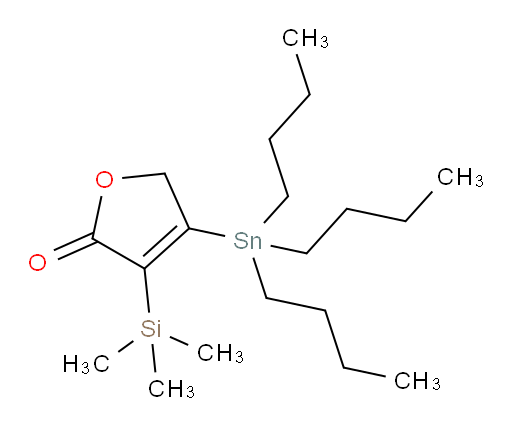 4-(三丁基锡基)-3-(三甲基硅基)呋喃-2(5H)-酮