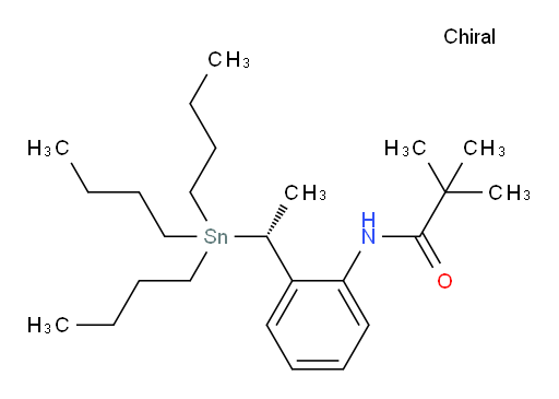 (R)-N-(2-(1-(三丁基锡基)乙基)苯基)叔戊酰胺