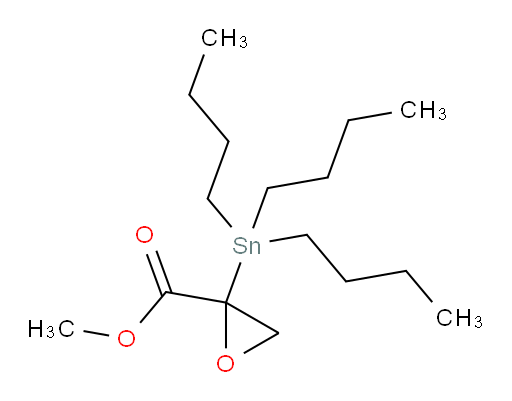 methyl 2-(tributylstannyl)oxirane-2-carboxylate