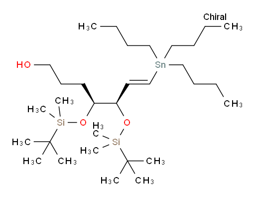 (4S,5R,E)-4,5-双((叔丁基二甲基sil氧基))-7-(三丁基锡基)庚-6-烯-1-醇