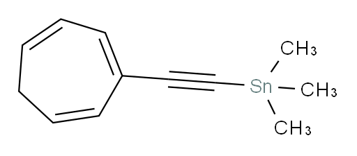 (环庚-1,3,6-三烯-1-基乙炔基)三甲基锡烷