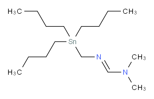 (E)-N,N-二甲基-N'-((三丁基锡基)甲基)甲脒