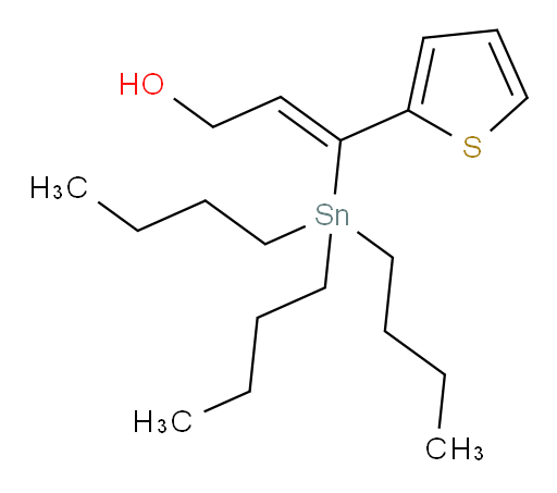 (Z)-3-(噻吩-2-基)-3-(三丁基锡基)丙-2-烯-1-醇