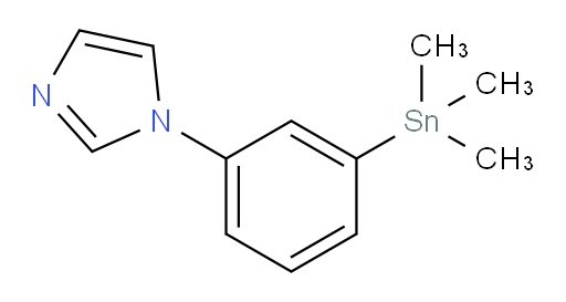 1-(3-(trimethylstannyl)phenyl)-1H-imidazole