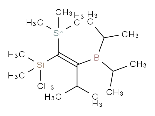 (E)-(2-(diisopropylboryl)-3-methyl-1-(trimethylstannyl)but-1-en-1-yl)trimethylsilane