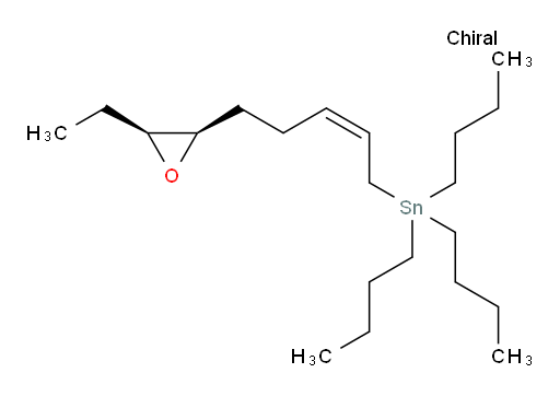 tributyl((Z)-5-((2R,3S)-3-ethyloxiran-2-yl)pent-2-en-1-yl)stannane