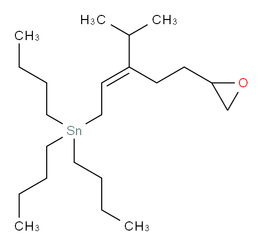 (E)-三丁基(3-异丙基-5-(环氧乙烷-2-基)戊-2-烯-1-基)锡烷
