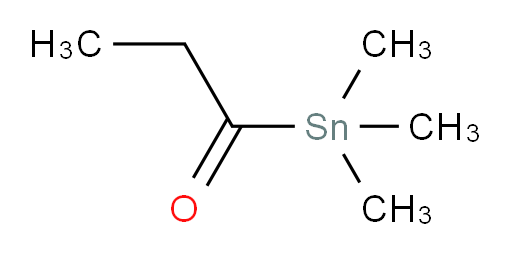 1-(trimethylstannyl)propan-1-one