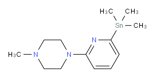 1-methyl-4-(6-(trimethylstannyl)pyridin-2-yl)piperazine