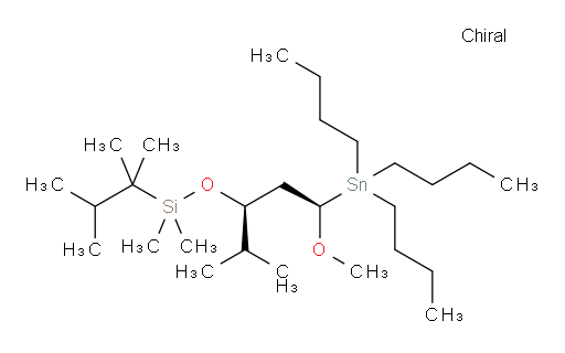 (2,3-dimethylbutan-2-yl)(((1R,3S)-1-methoxy-4-methyl-1-(tributylstannyl)pentan-3-yl)oxy)dimethylsilane