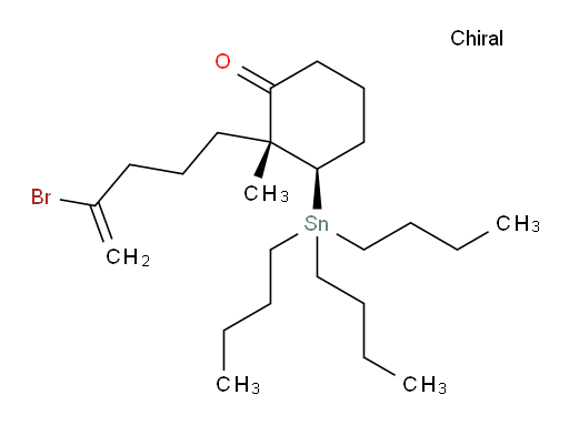 (2R,3R)-2-(4-溴戊-4-烯-1-基)-2-甲基-3-(三丁基锡基)环己酮