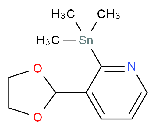 3-(1,3-dioxolan-2-yl)-2-(trimethylstannyl)pyridine