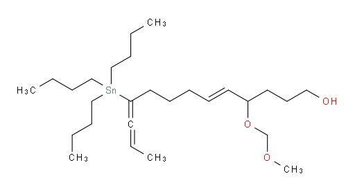(E)-4-(methoxymethoxy)-10-(tributylstannyl)trideca-5,10,11-trien-1-ol